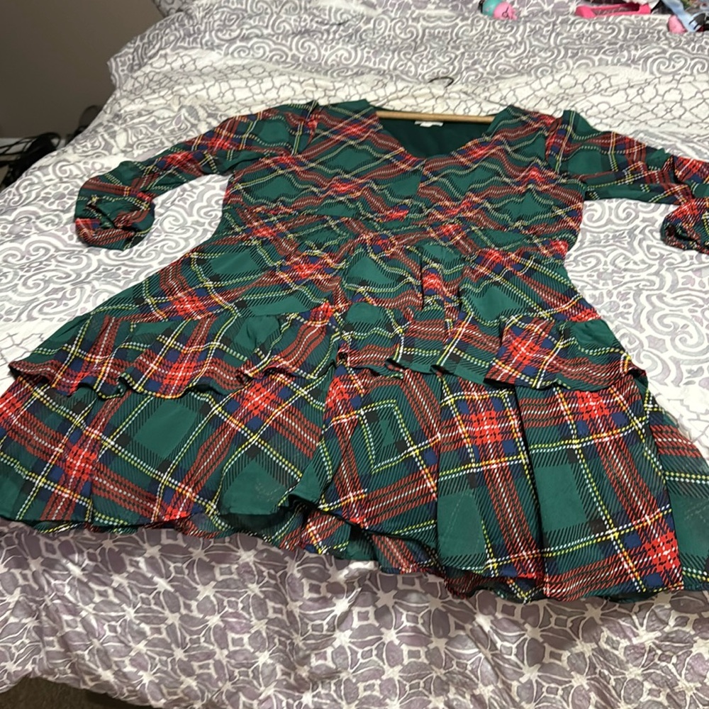 Long sleeve holiday dress